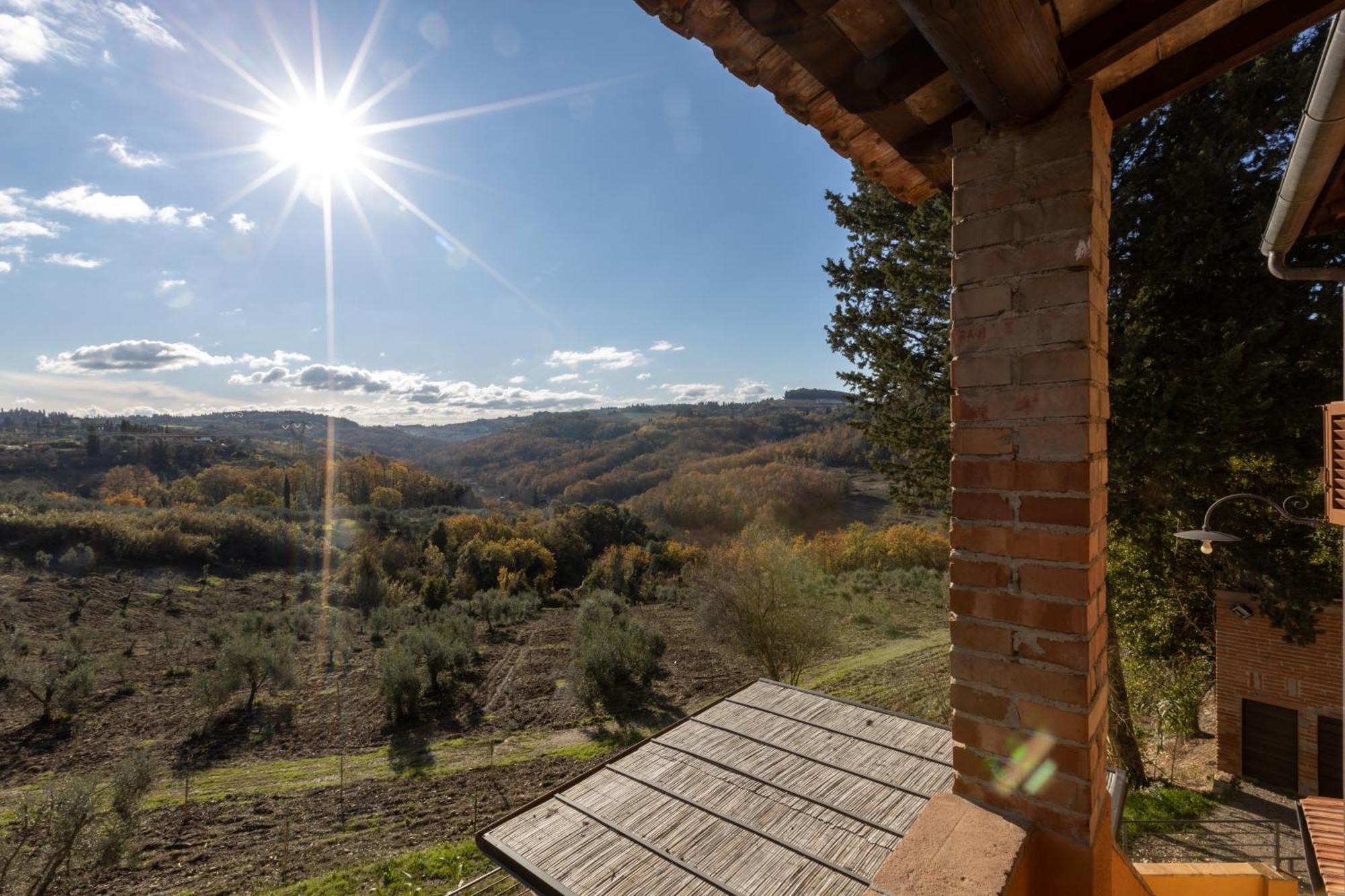 Villa Agriturismo Poggio Nardini Montelupo Fiorentino Exterior foto